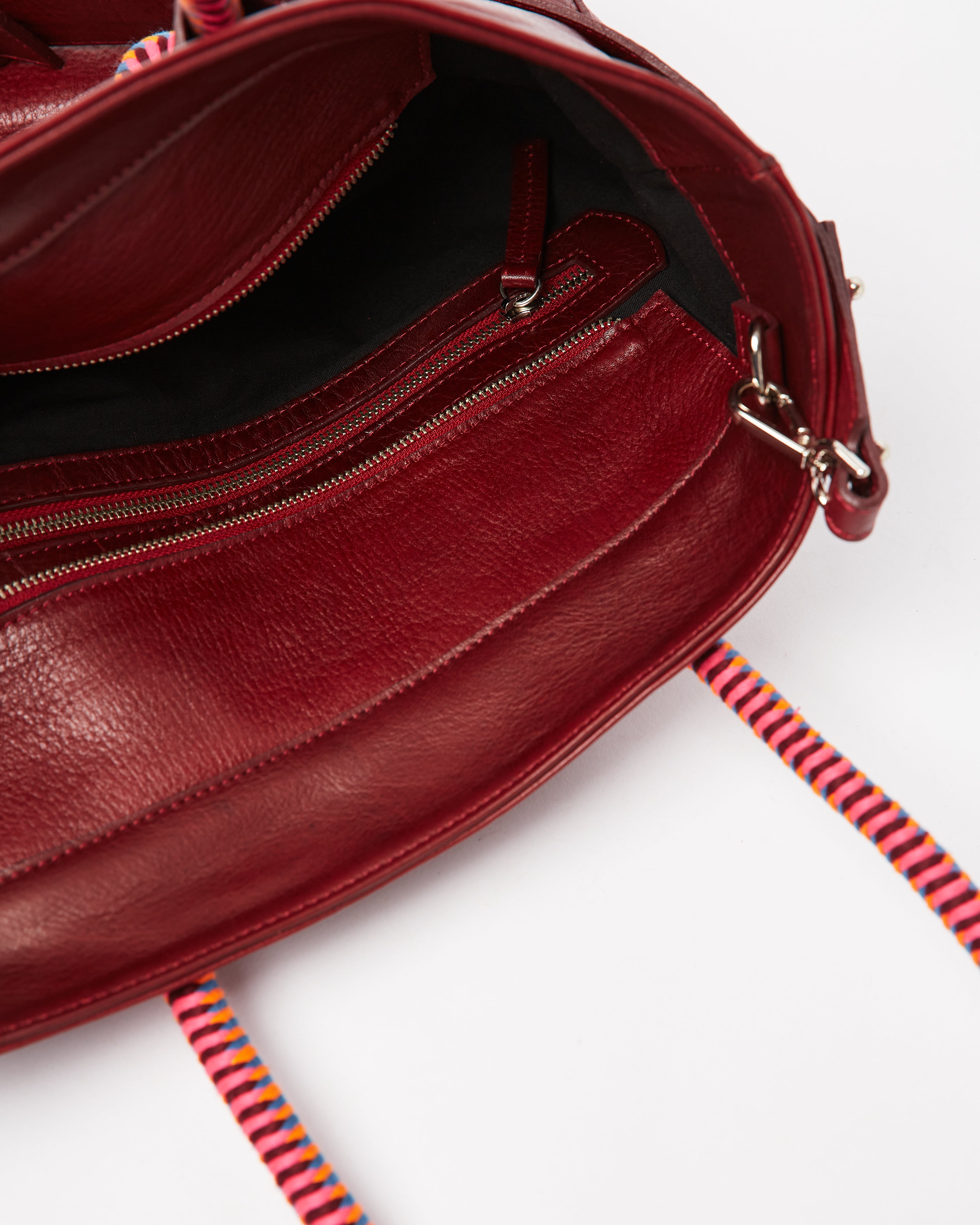 Tote Basket - Burgundy Hipnotica