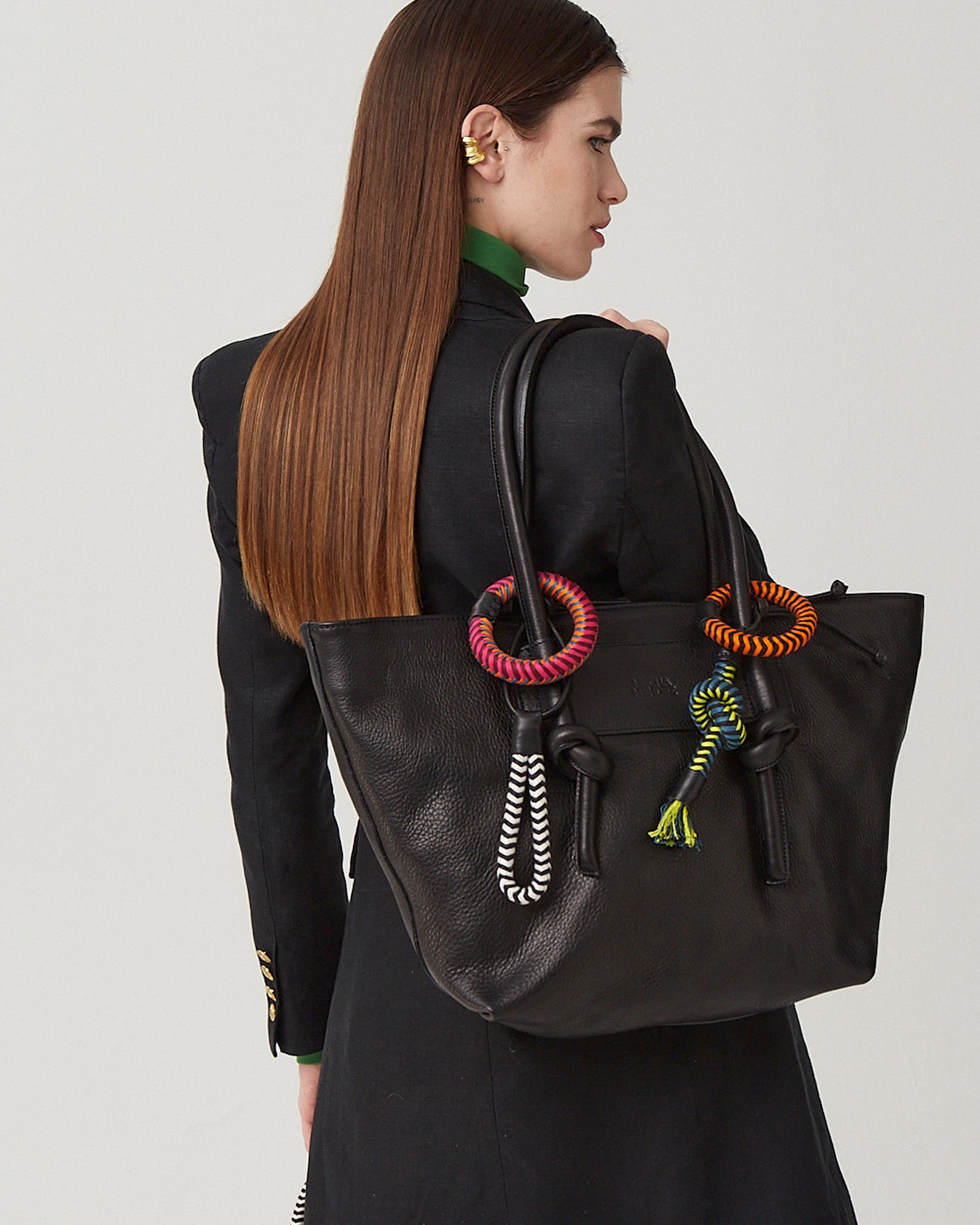 Tote Basket Charms - Negro