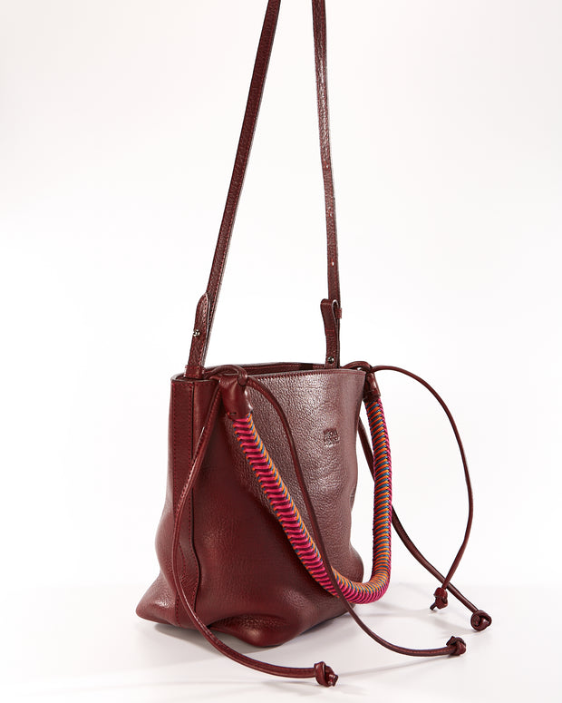 Bucket Gaucha - Burgundy Hipnotica