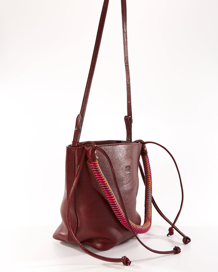 Bucket Gaucha - Burgundy Hipnotica