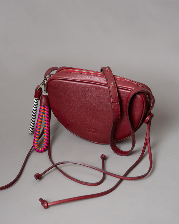Bandolera mandarina - burgundy