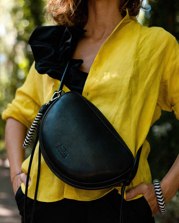 Bandolera mandarina - black