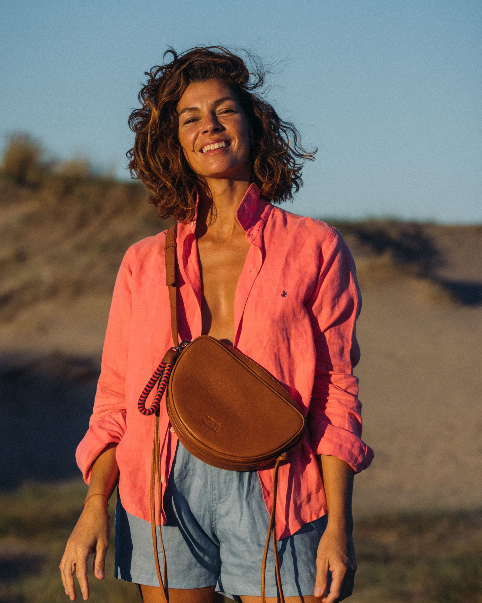 Bandolera mandarina -  suela