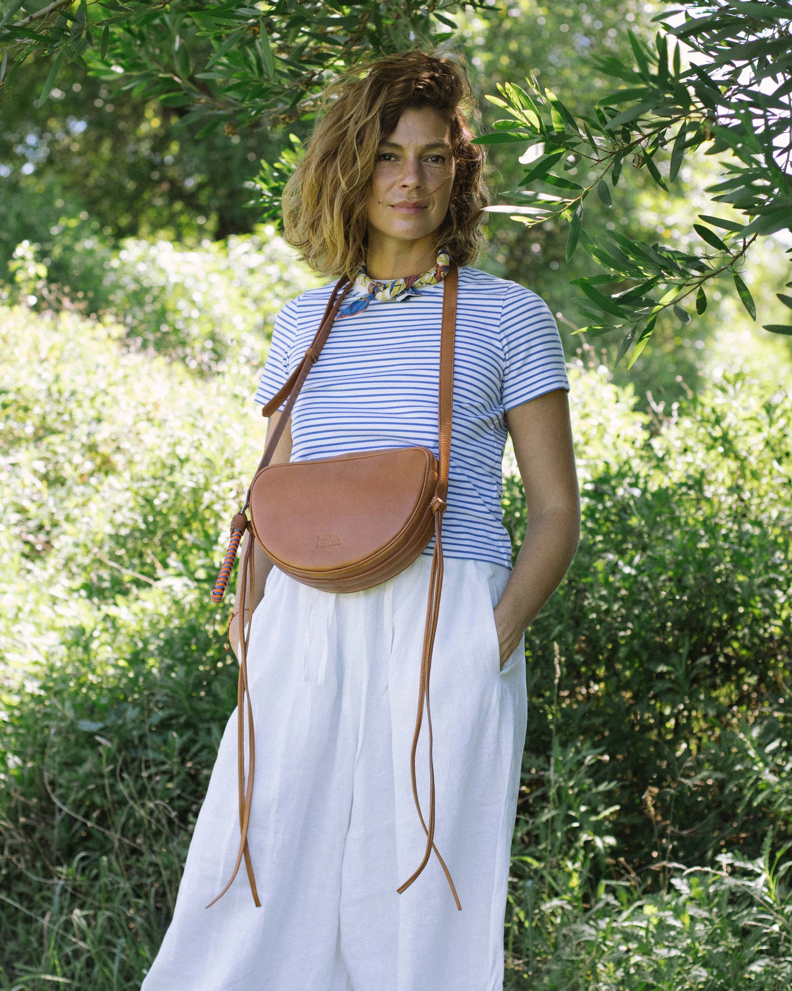 Bandolera mandarina -  suela